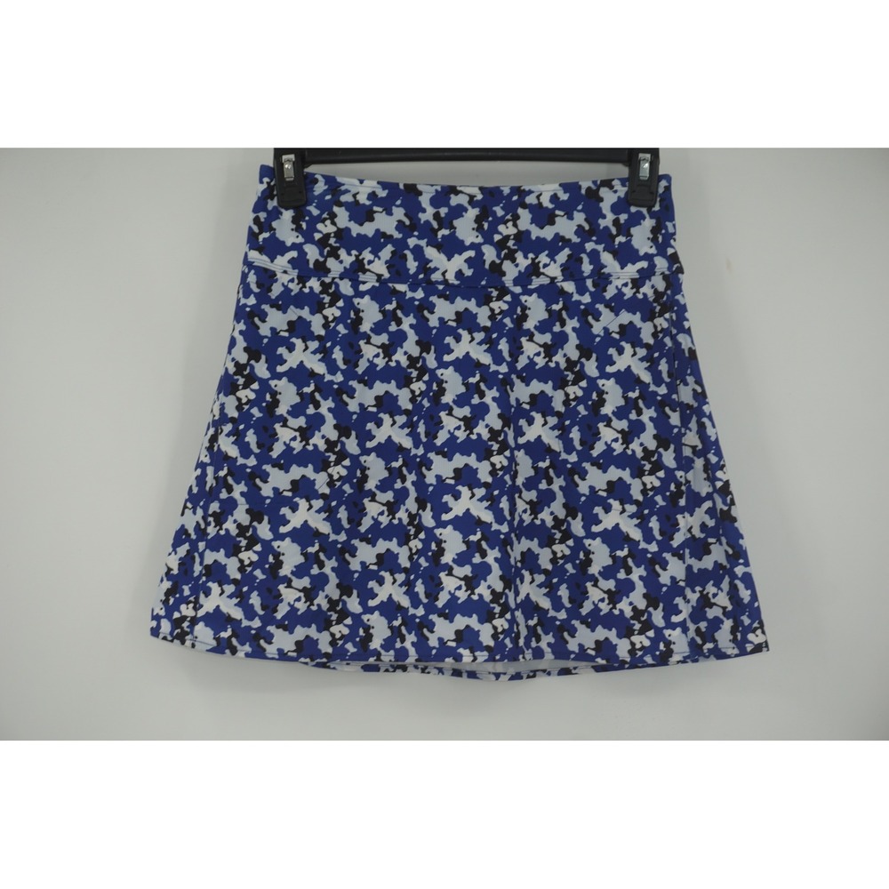 Zero Restriction Womens Blue Camo Athletic Golf Tennis Skort Size S Pickleball